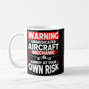Funny Aircraft Mechanic Aeroplane Mechanic 1 Coffee Mug