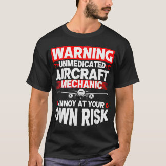 Funny Aircraft Mechanic Aeroplane Mechanic 1 T-Shirt