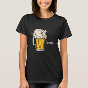 Funny alcohol beer drinker party saying design_1 T-Shirt