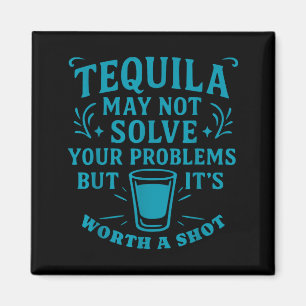 Funny Alcohol Tequila Margarita Gift Cinco De Mayo Magnet