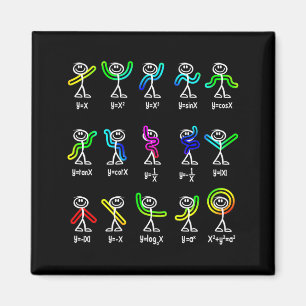 Funny Algebra Dance Function Math Teacher Geek Ner Magnet