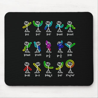 Funny Algebra Dance Function Math Teacher Geek Ner Mouse Pad