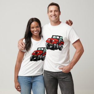 Funny Alien 4x4 Rock Crawler T-Shirt