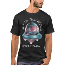 Funny Alien in UFO