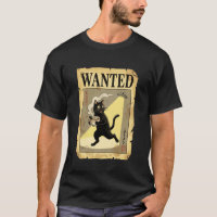 Funny Alien Japanese Cat Ramen Wanted Poster Kawai