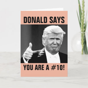 Funny All Occasion Donald Trump Greeting Cards