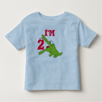Funny Alligator 2nd Birthday T Shirt, Shirts