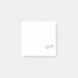 Funny Alligator Echo Art Post-it Notes