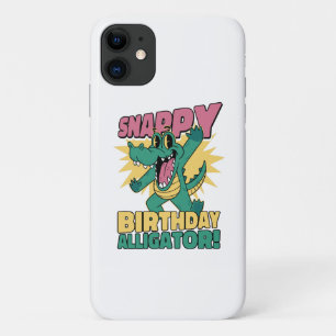 Funny Alligator Lover and Birthday Crocodile Gator iPhone 11 Case
