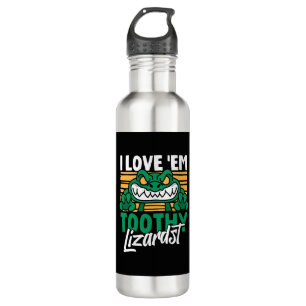 Funny Alligator Lover and Zookeeper Crocodile 710 Ml Water Bottle