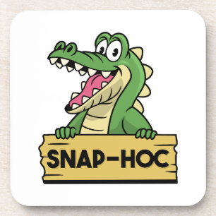 Funny Alligator Lover and Zookeeper Crocodile Coaster