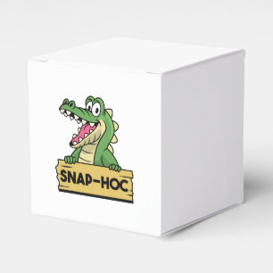Funny Alligator Lover and Zookeeper Crocodile Favour Box