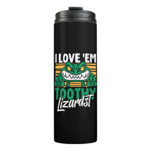 Funny Alligator Lover and Zookeeper Crocodile Thermal Tumbler