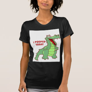 Funny Alligator Pooped Today T-Shirt