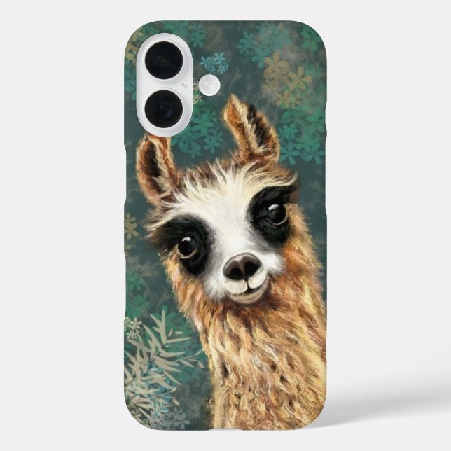 Funny Alpaca iPhone Case (Back)