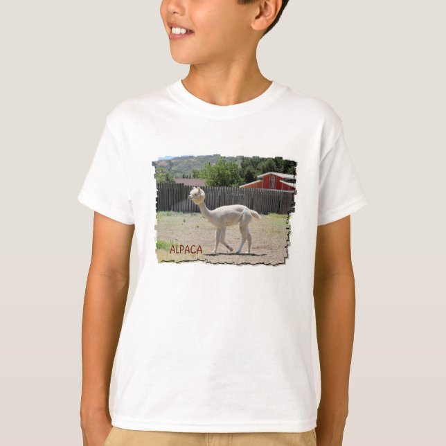 Funny Alpaca T-shirt (Front)