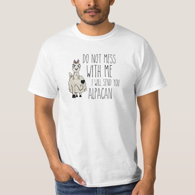 Funny Alpaca T-Shirt (Front)