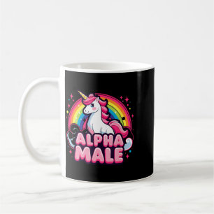 Funny Alpha Male Ironic Sarcastic Humourous Saying Coffee Mug