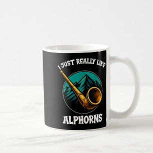 Funny Alphorn  Coffee Mug