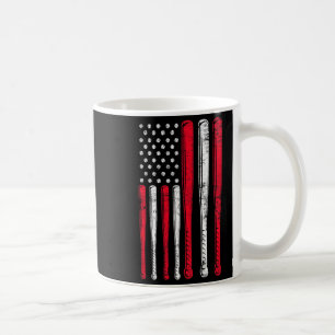 Funny American Flag Baseball Team Premium T Shirt Coffee Mug