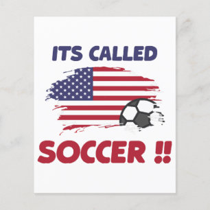 Funny american flag its called SOCCER not FOOTBALL