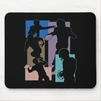 Funny American Football Player Footballer Gaming E Mouse Pad