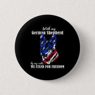 Funny American German Quotes Germany Deutsch  6 Cm Round Badge