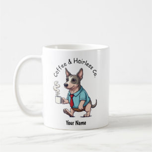 Funny American Hairless Business Suit Coffee Mug