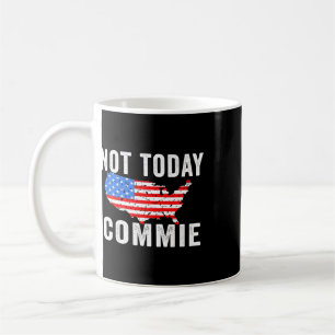 Funny American Patriotic Themed Usa Map Flag Anti Coffee Mug
