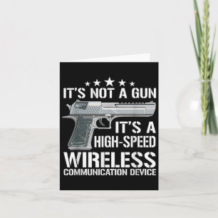 Funny Ammo Gun Lovers Saying Gun Owner Gift Ideas  Card