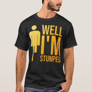 Funny Amputee Design For Men Women Prosthetic Leg T-Shirt