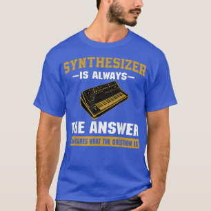 Funny Analogue Synthesizer Saying Studio Music Pro T-Shirt