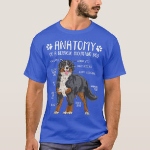 Funny Anatomy Bernese Mountain Dog Berner Lover T-Shirt