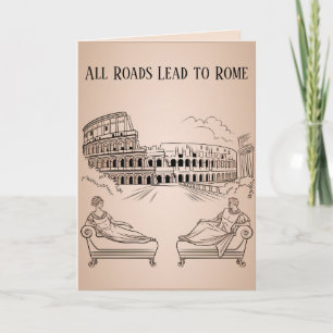 Funny Ancient Roman Valentine's Day Card