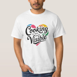 Funny and Bold Cooking Lover Graphics T-Shirt