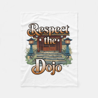 Funny And Bold Karate Lover Graphics T Shirt Fleece Blanket