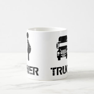 Funny and cool Mother Trucker by Storeman Coffee Mug