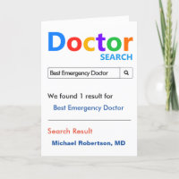 Funny and Cute Best Emergency Room Doctor