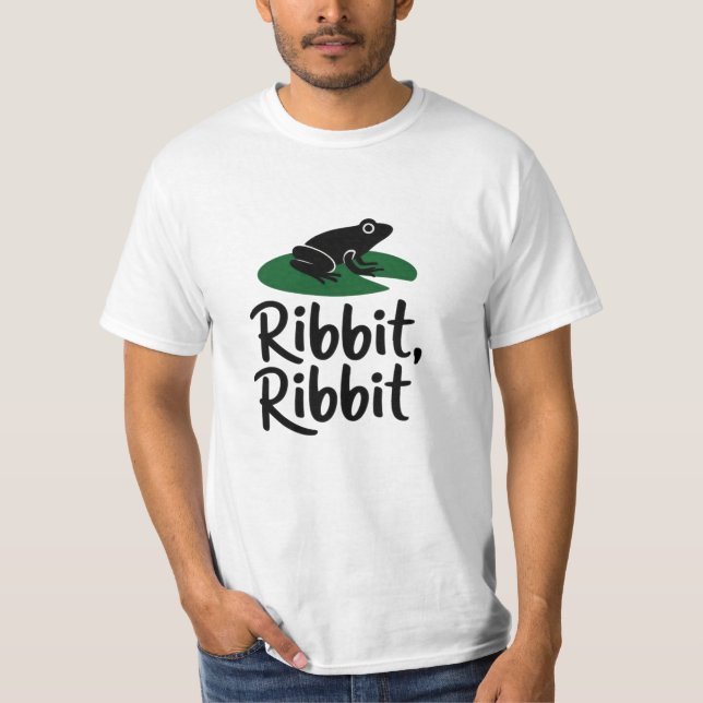 Funny and Cute Frog Lover Designs T-Shirt (Front)