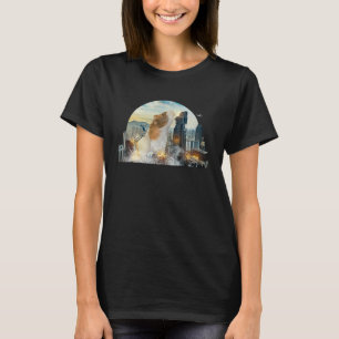 Funny and cute guinea pig is wild at Christmas T-Shirt