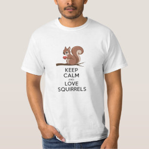 Funny and Cute Squirrel Graphics T-Shirt
