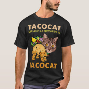 Funny and Cute Tacocat Taco Cat Spelled Backward G T-Shirt