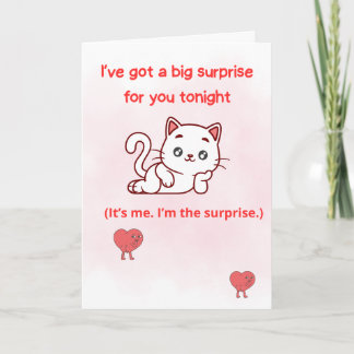 funny and cute Valentine’s Day greeting card featu