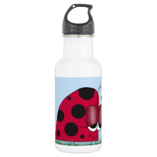 Funny and Euphoric Ladybug 532 Ml Water Bottle