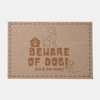 Funny and Humourous Welcome Mats | Beware of Dog