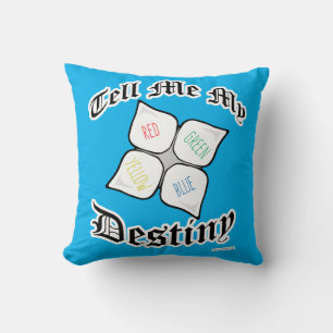 Funny and Snarky Fortuneteller Nostalgia Design Cushion