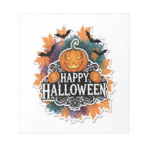 Funny and Spooky Halloween Quotes Happy Notepad