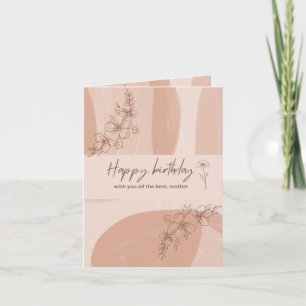 Funny and Touching Poem for Mum Birthday Postcard