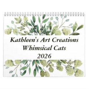 Funny and Whimsical Cat Lover Calendar