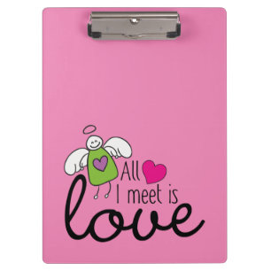 Funny Angel - All I Meet Is Love 1 Clipboard